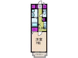 コンフィールの物件間取画像